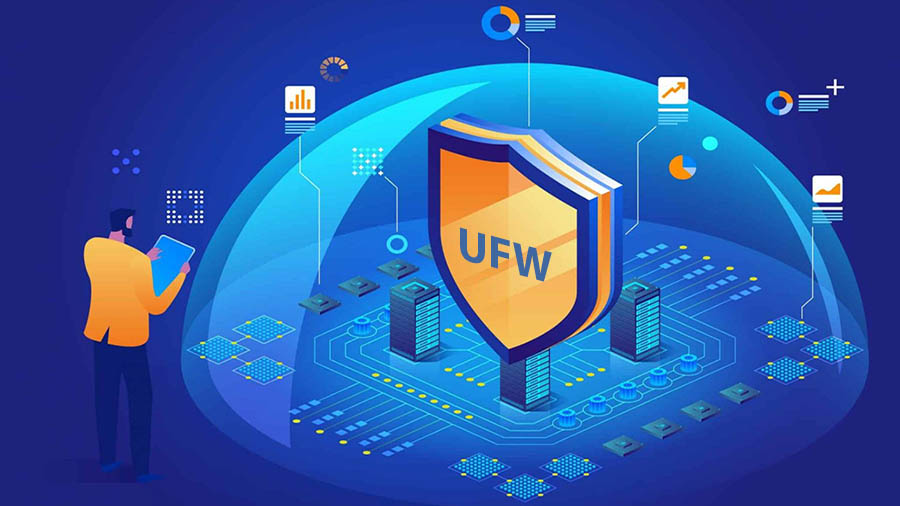 نصب و راه اندازی فایروال UFW در اوبونتو 23.04