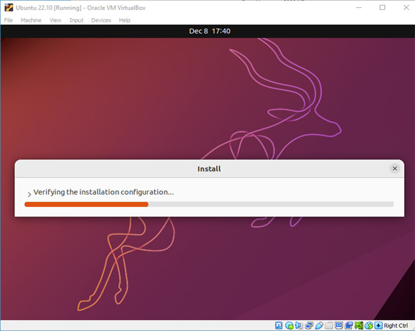 نصب لینوکس VirtualBox