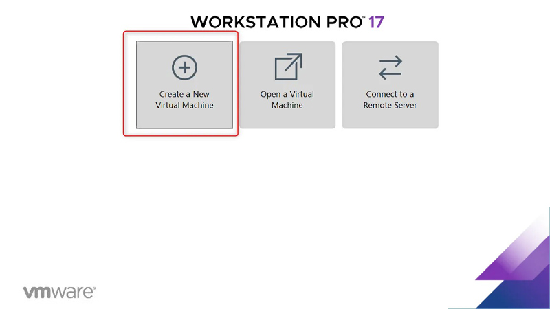 یک ماشین مجازی جدید در VMware Workstation ایجاد کنید