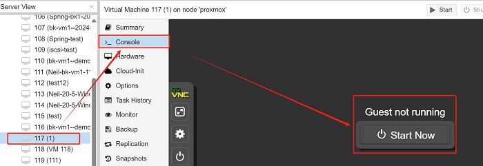 انتقال Vmware به Proxmox