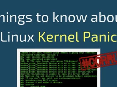 کرنل پنیک، چگونه هنگام kernel panic پنیک نزنیم؟
